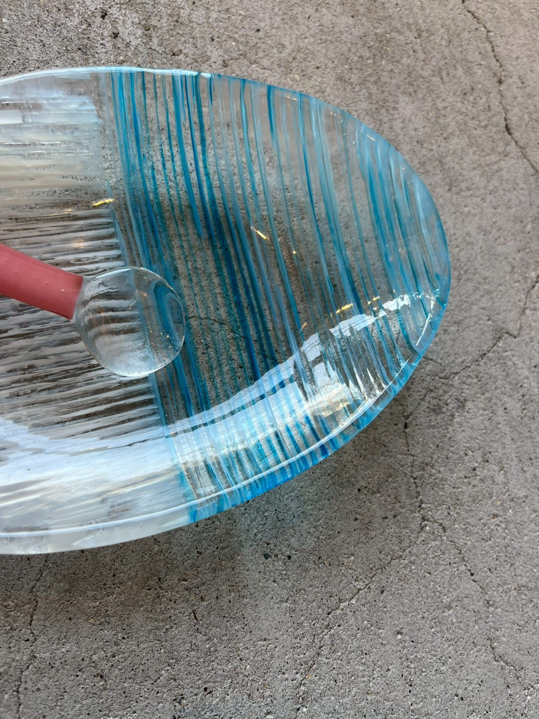 ETRAK GLASS LINE GLASS OVAL PLATE2枚セット etrak glass – nokaze｜陶器、和食器、うつわの通販
