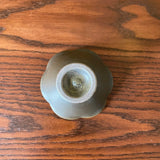 輪花高台小鉢 ミニ サビ釉 - Image #3