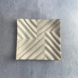 波紋角皿 鳥ノ子釉 - Image #1