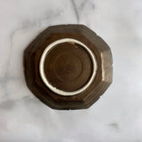 ブロンズ釉 花七宝 7寸皿 - Image #3