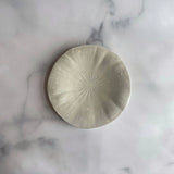 灰青釉 蓮の葉 6寸皿 - Image #1