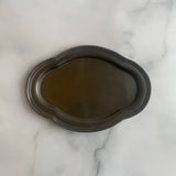 木瓜プレート 鉄釉 - Image #1