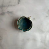 りんご鉢 S 青|藤原純(信楽焼 陶器)