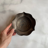 深鉢5寸 黒|藤原純(信楽焼 陶器)