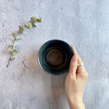 作家 飛松灯器 chimney cup M / indigo