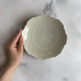 灰青釉 稜花 6寸台皿 - Image #4