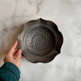 深鉢7寸 黒|藤原純(信楽焼 陶器)