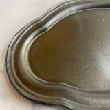 木瓜プレート 鉄釉 - Image #4