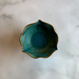 コンポート 青|藤原純(信楽焼 陶器)