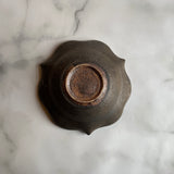 深鉢7寸 黒|藤原純(信楽焼 陶器)