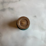 ロックゴブレット 青|藤原純(信楽焼 陶器)