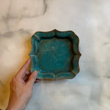 4トンガリ M 青|藤原純(信楽焼 陶器)