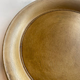 Artist: Hiroyuki Sugawara 8-inch rimmed plate, brown lacquer