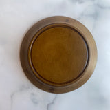 Artist: Hiroyuki Sugawara 8-inch rimmed plate, brown lacquer