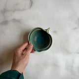 りんご鉢 S 青|藤原純(信楽焼 陶器)