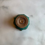 コンポート 青|藤原純(信楽焼 陶器)