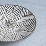 作家 池田大介 【ヘリンボーン】4寸皿