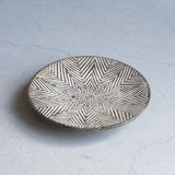 作家 池田大介 【へリンボーン】7寸皿