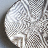 作家 池田大介 【へリンボーン】7寸皿