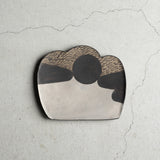 作家 小山暁子 【Kuro】板皿 雲 A