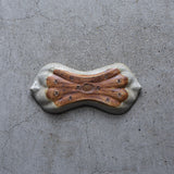 ピーナッツ皿 墨白 S|藤原純(信楽焼 陶器)