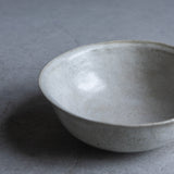 どんボール 白|作家 藤原志鈴香(信楽焼)