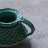 注器 L 青|藤原純(信楽焼 陶器)