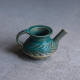 注器 L 青|藤原純(信楽焼 陶器)