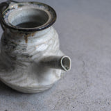 注器 L 白|藤原純(信楽焼 陶器)
