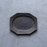 8角オーバル M mn|作家 藤原志鈴香(信楽焼)