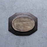 8角オーバル M mn|作家 藤原志鈴香(信楽焼)