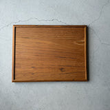 J. Furniture チーク材 スタットトレーM【J4】