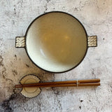 Soup bowl with ears small green