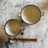 Soup bowl with ears small green