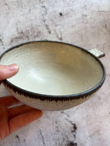 Soup bowl with ears small green