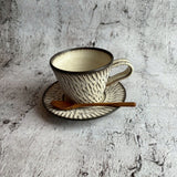 14cm 皿(ソーサー)|作家 山本雅則(信楽焼)