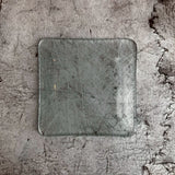 角皿 小 t つむぎ(ガラス)|作家 サブロウ(滋賀)【SB19】