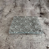 角皿 小 w 七宝(ガラス)|作家 サブロウ(滋賀)【SB18】