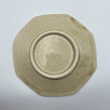八角ケーキ皿 灰【AK2】