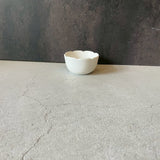 小鉢 白磁花型小鉢 白【FK57】