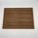 J. Furniture Teak Stackable Tray Large