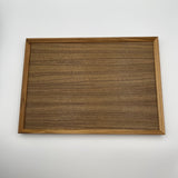 J. Furniture Teak Stackable Tray Large