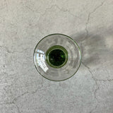 ワイングラス gn(グリーン)|作家 翁再生硝子工房