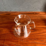 Glass Coffee Server with HARIO|ORIGAMI
