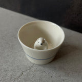 Polar Bear Kumagoro Sake Cup No.1 | Rakudo (Tada Seizo)