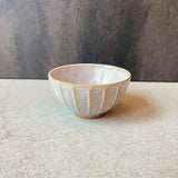 面取飯碗・小 粉引紫【SH6】