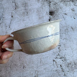 ゴス線 手付切立スープカップ|古谷製陶所(信楽焼 陶器)