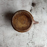 上手マグ 青B|作家 藤原純(信楽焼)