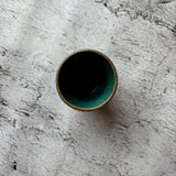 湯呑み S 青 |作家 藤原純(信楽焼)