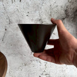 ブリュワースタンド 4カップセット ウォルナット材